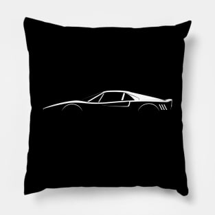 Ferrari 288 GTO Silhouette Pillow