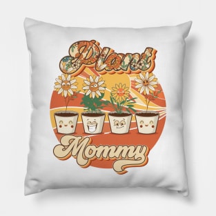 Mothers day  plant mommy mama lover groovy Pillow