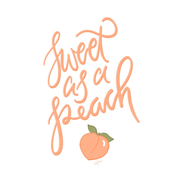 Sweet as a Peach by LFariaDesign