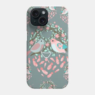 Love is in the air Spring Birds 03 Phone Case