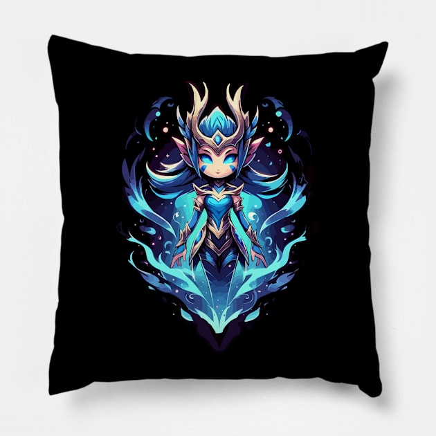 Hero Girl #2 Pillow by Spaksu