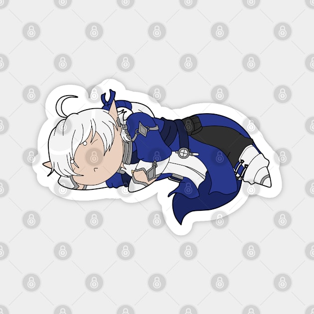 Down and Out - Alphinaud Magnet by amarysdesigns