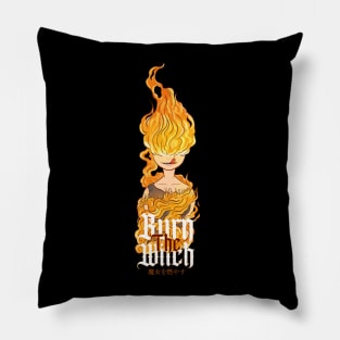 Burn The Witch Pillow