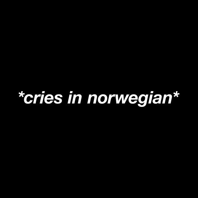 Cries in Norwegian SKAM series tv by nanaminhae