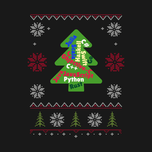 Programmer Ugly Sweater by vladocar
