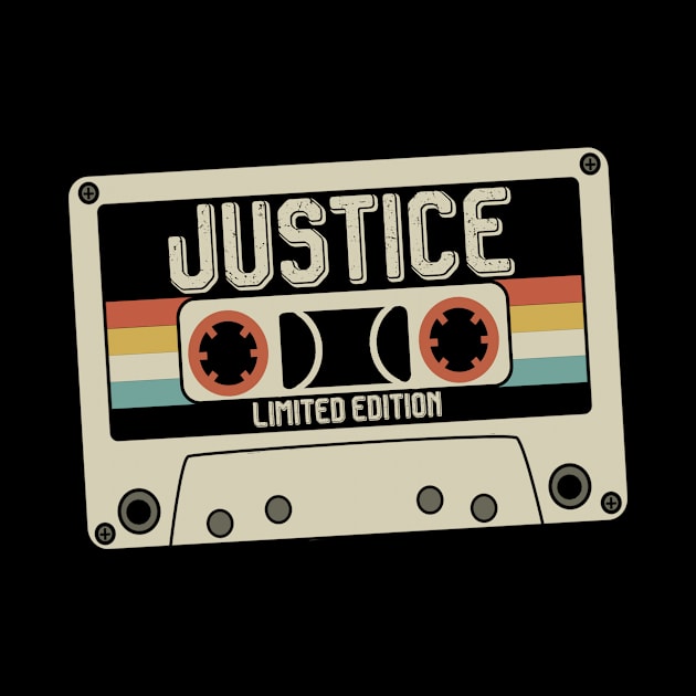 Justice - Limited Edition - Vintage Style by Debbie Art