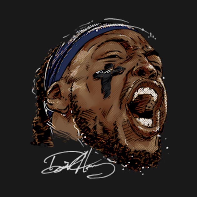 Derrick Henry Tennessee Scream by binchudala