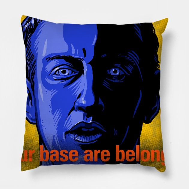 Zuckerburg Pillow by GuyParsons