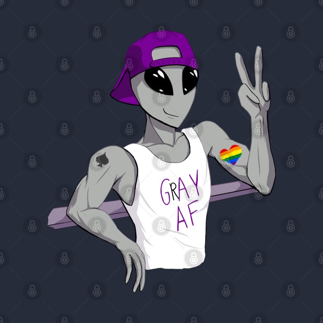 Gay Ace Alien by Silentrebel