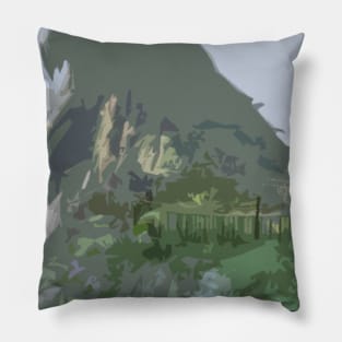 Libertalia Classic Travel Poster Pillow