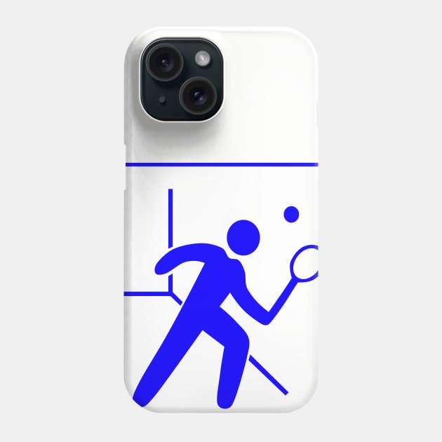 Double Fault Friday (Racquetball) Phone Case by ArmChairQBGraphics