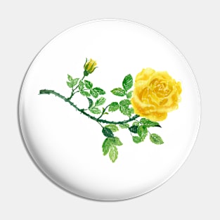 July 21st birthday flower Pin