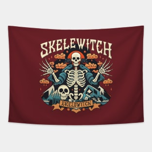 skelewitch vintage Tapestry