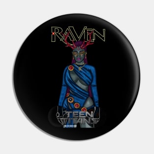 Raven Teen Titans Pin