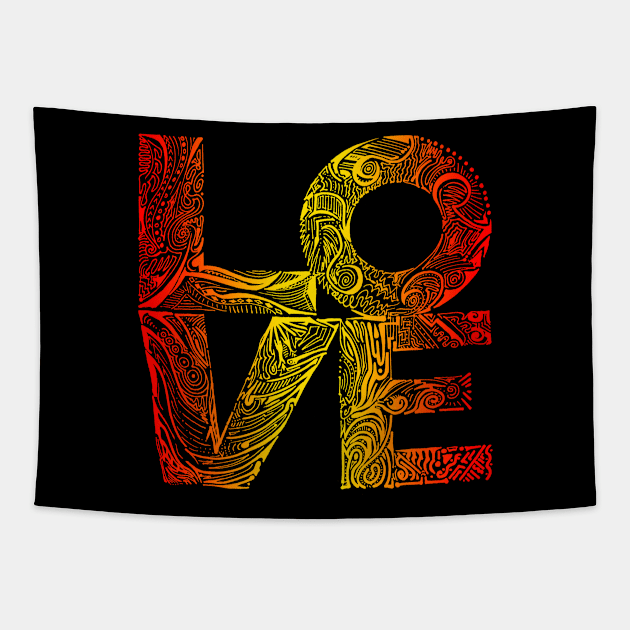 Share the Love Tapestry by DirtyShopDIY