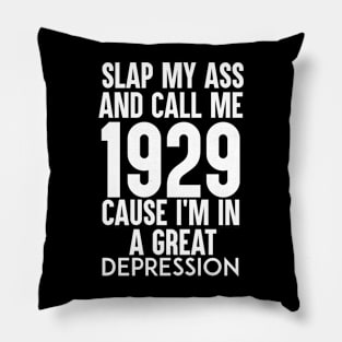 A Great Depression Pillow