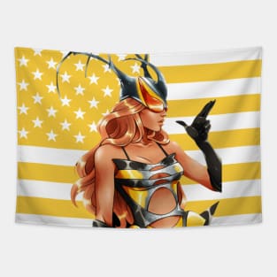 Beyhive Flag Tapestry