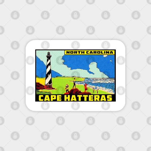 Cape Hatteras North Carolina Lighthouse Outer Banks OBX Magnet by DD2019