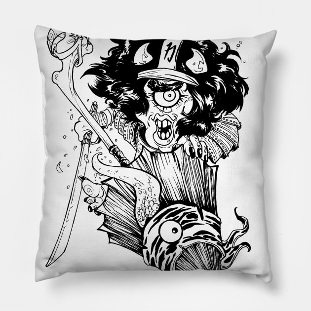 Kasa-obake and friends Pillow by LaurenceB