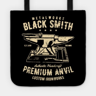 Black Smith Anvil Tote