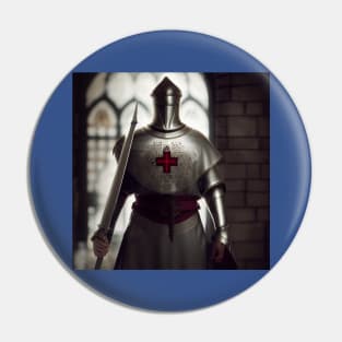 Knights Templar in The Holy Land Pin