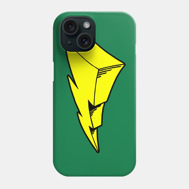 Morphin Lightning Bolt Phone Case by Vault Emporium