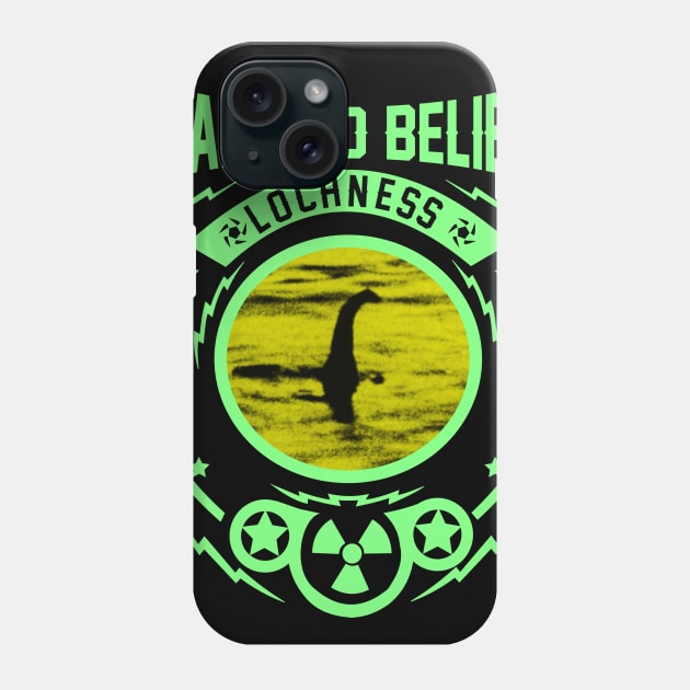 I want to believe Lochness Phone Case by Alienware