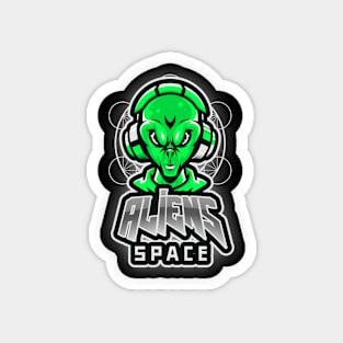 Aliens space Magnet