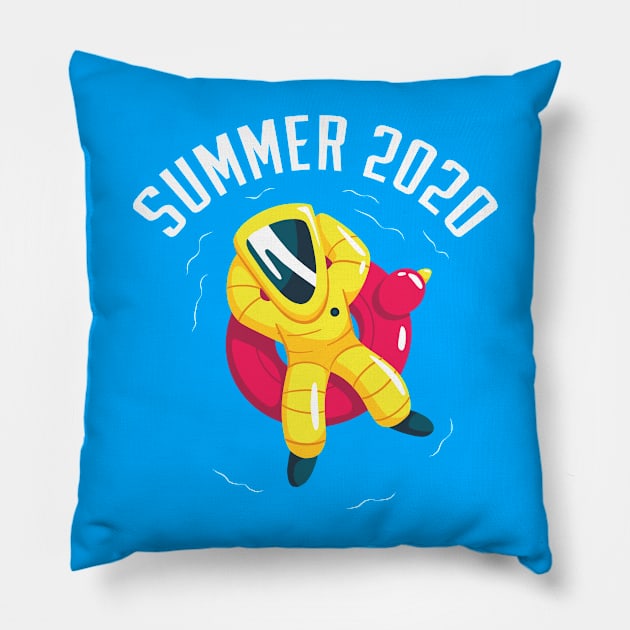 Summer 2020 - Corona Edition Pillow by ArticaDesign