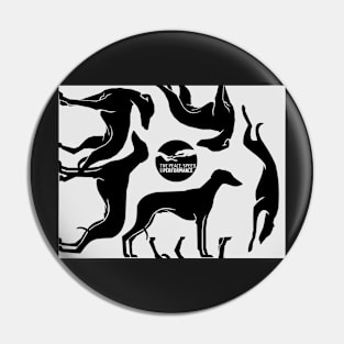 CAMO (BLACK'N WHITE) FOR SIGHTHOUND LOVERS Pin