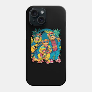 Banana-Splits Monkey Celebrations Phone Case