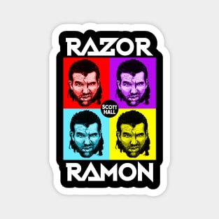 Razor ramon Thanks for the memories Magnet