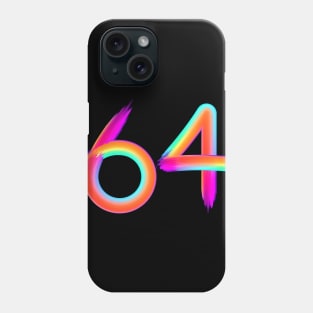 brushed 64 Phone Case