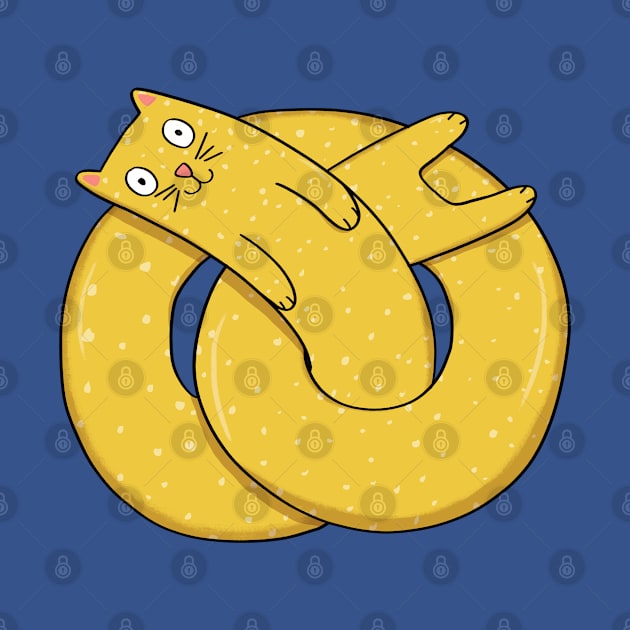 Pretzel Cat by Drawn to Cats