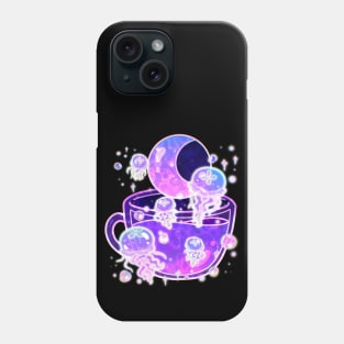 Cosmic Jellyfish Teacup Phone Case