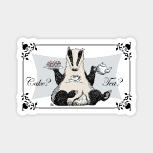 Tea Cake Badger? Magnet