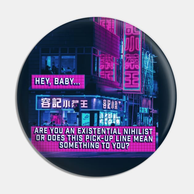 Existential Nihilist Pin by SCL1CocoDesigns