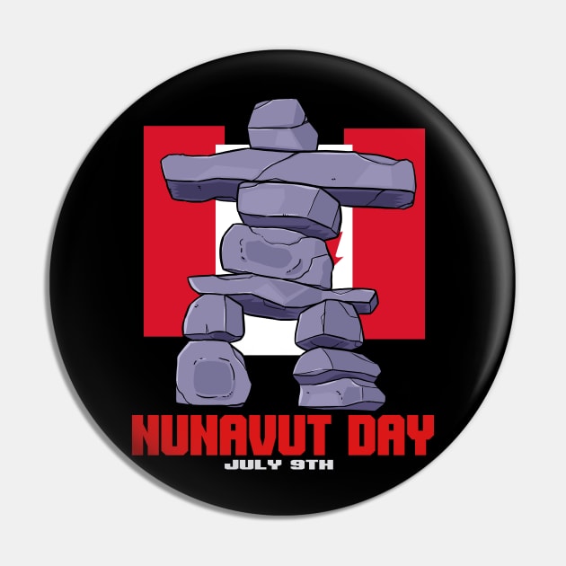 Nunavut Day Pin by Noseking