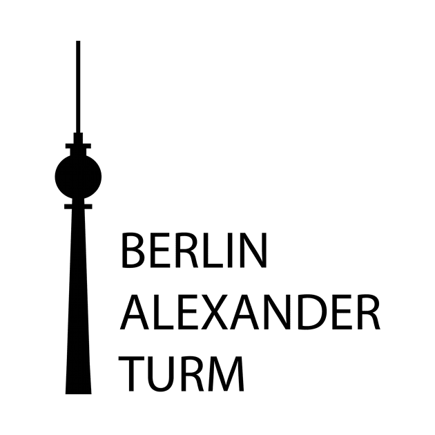 Berlin Alexanderplatz Alexanderturm by HBfunshirts