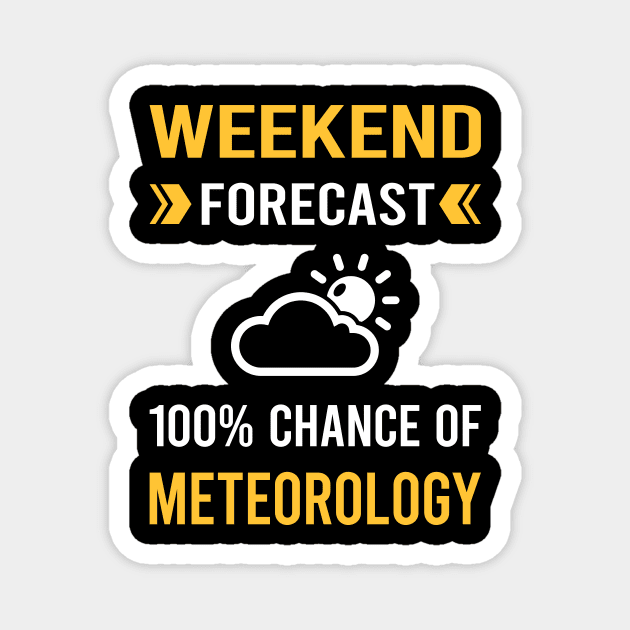 Weekend Forecast Meteorology Meteorologist Magnet by Good Day