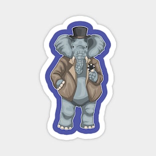 Elephant Poker Poker chips Magnet