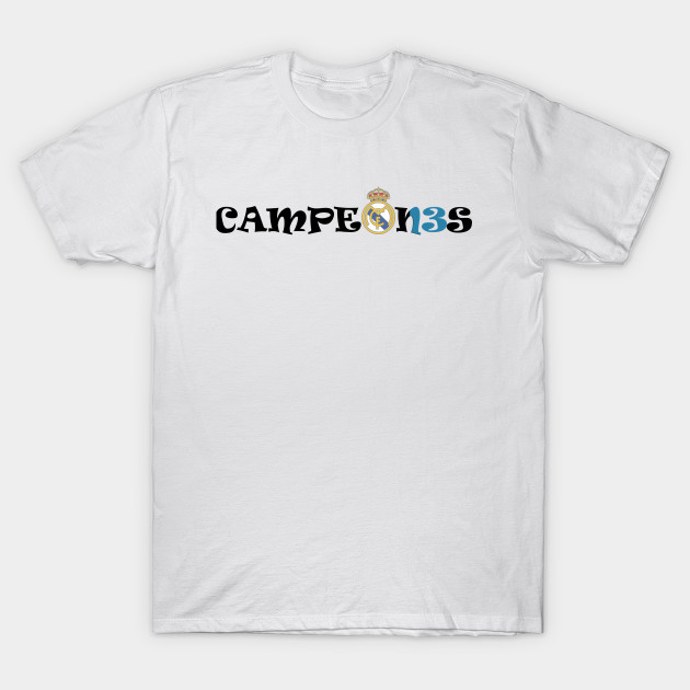 real madrid champions league t shirt