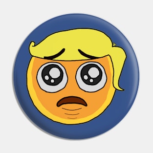 NOT YOUR PRESIDENT Emoji Pin