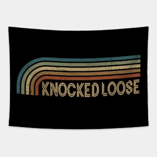 Knocked Loose Retro Stripes Tapestry