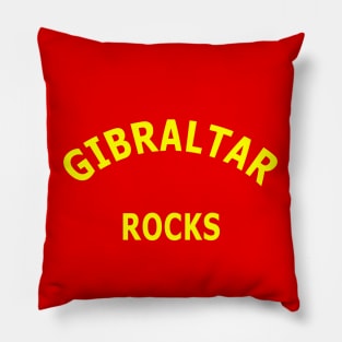 Gibraltar Rocks Pillow