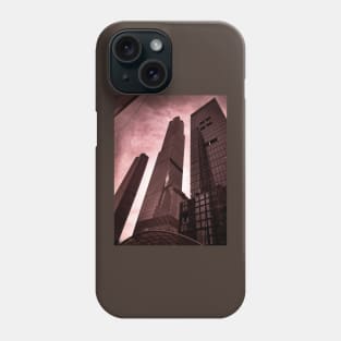 Skyscapers Look Up Skyline Hudson Yards NYC Phone Case