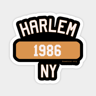 Harlem 1986 (Orange) Magnet