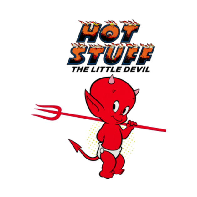 Hot Stuff the Little Devil with Logo - Hot Stuff - Onesie | TeePublic