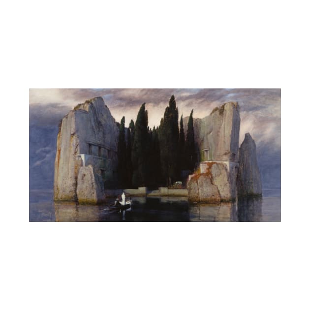 Isle of the Dead by Arnold Bocklin by Classic Art Stall