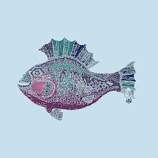 Happy Punk Fish T-Shirt